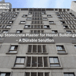 Balaji Stonecrete Plaster for Hostel Buildings – A Durable Solution