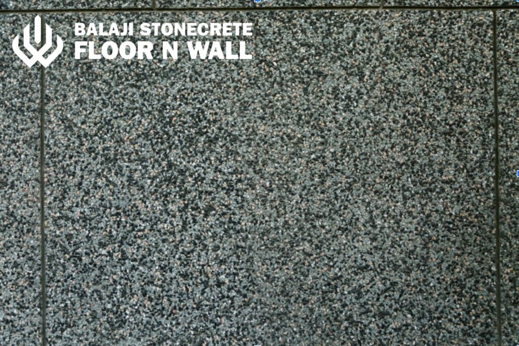 Grit wash plaster