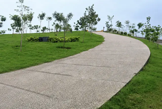 balaji anti slip pebblecrete flooring